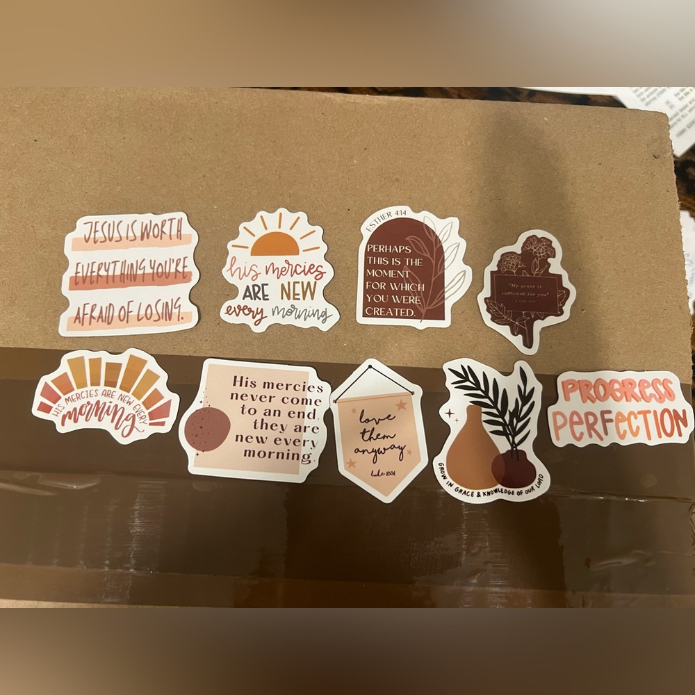 3 for $12 Inspirational Sticker Set